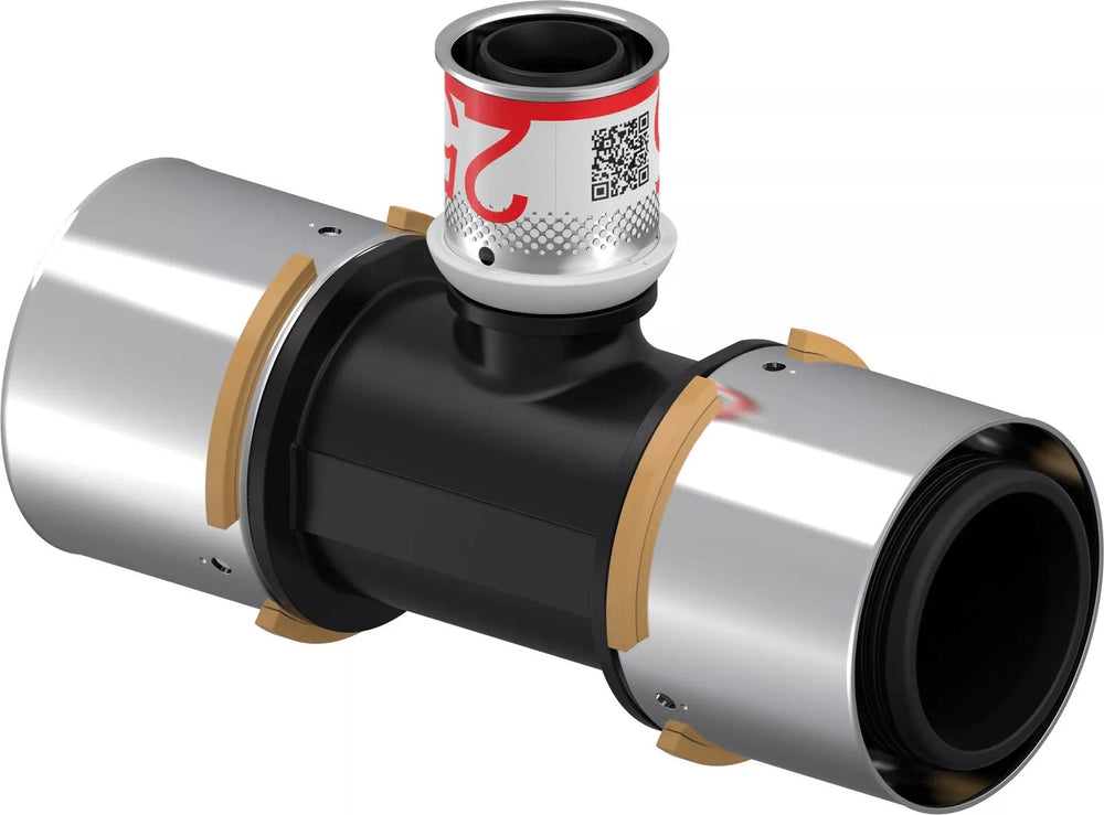 Uponor S-Press T-Stück reduziert PPSU 50-25-50, 1039968