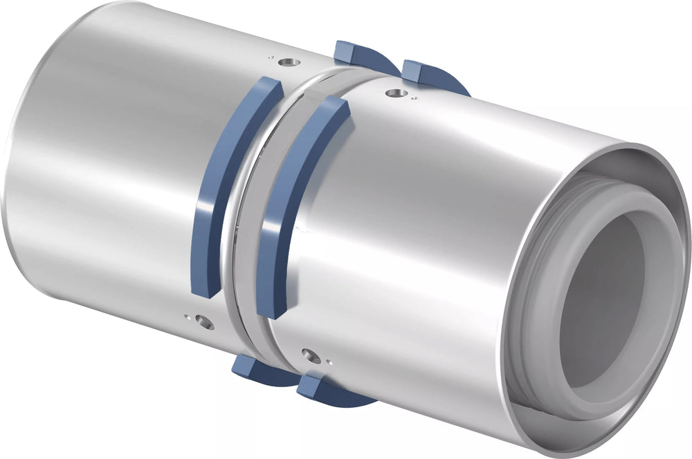 Uponor S-Press Verbund Kupplung PPSU 40-40, 1046401