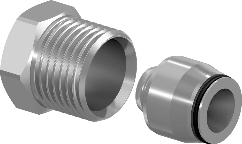 Uponor Smart Radi Anschlussgarnitur Oventrop 16-G1/2"MT, 1014016