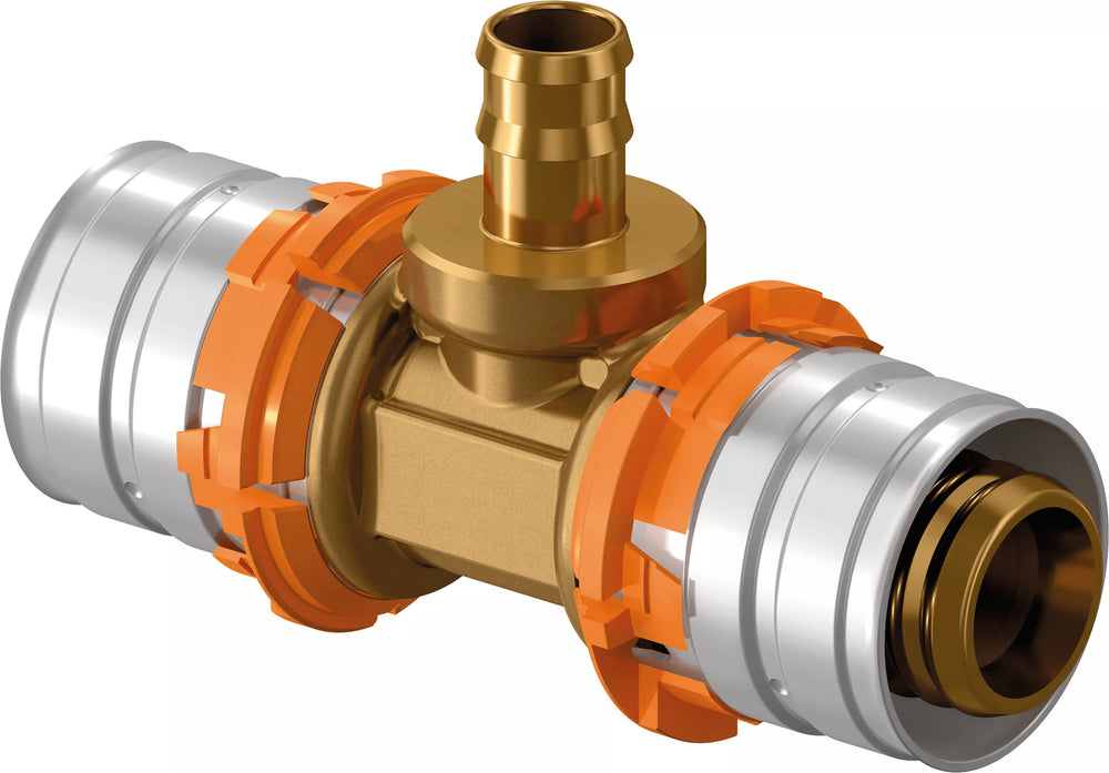 Uponor Q&E T-Stück Übergang S-Press 20-Q&E9,9-Press20, 1063938