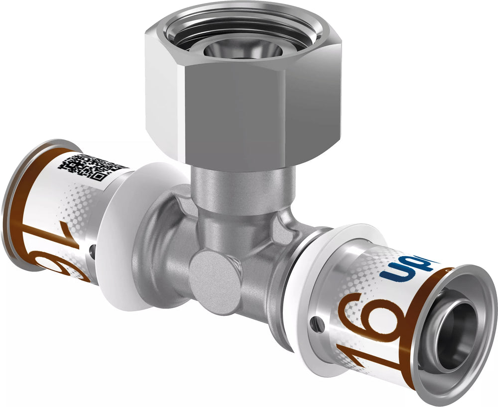 Uponor S-Press PLUS SK-T-Stück Geberit 16-G1/2"FT-16, 1070659