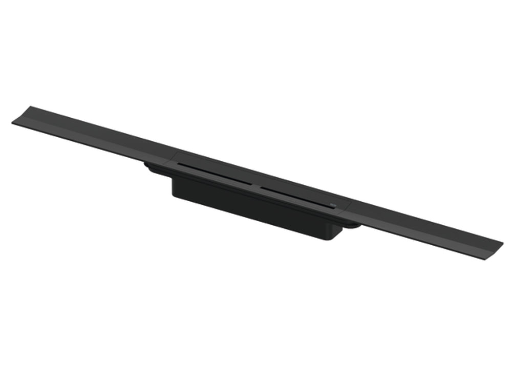 TECE TECEdrainprofile Duschprofil, 1600 mm, Edelstahl gebürstet, schwarz, 671621