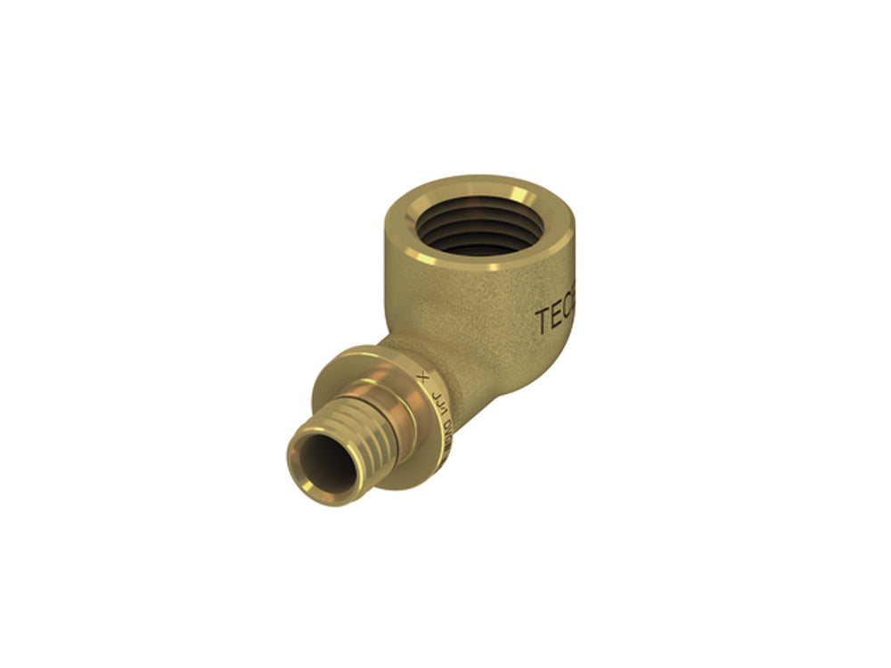 TECE TECEflex Kompakt-Winkelmuffe Dimension 16 x 1/2, Siliziumbronze, 708100