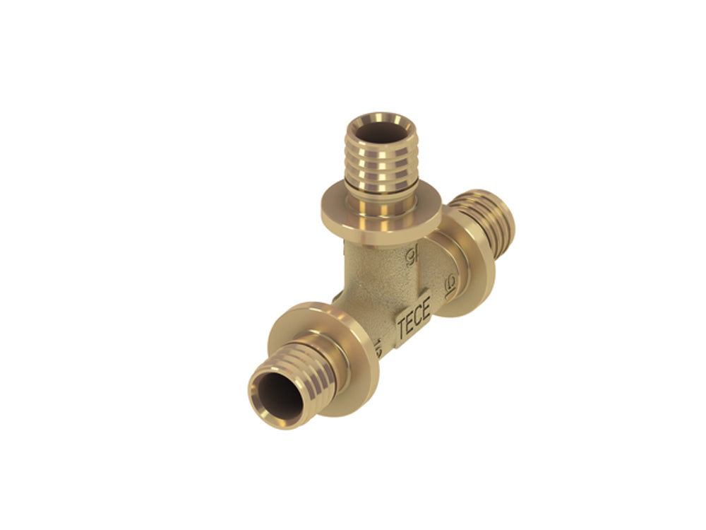 TECE TECEflex T-Stück Dimension 20 x 20 x 20, Siliziumbronze, 710120