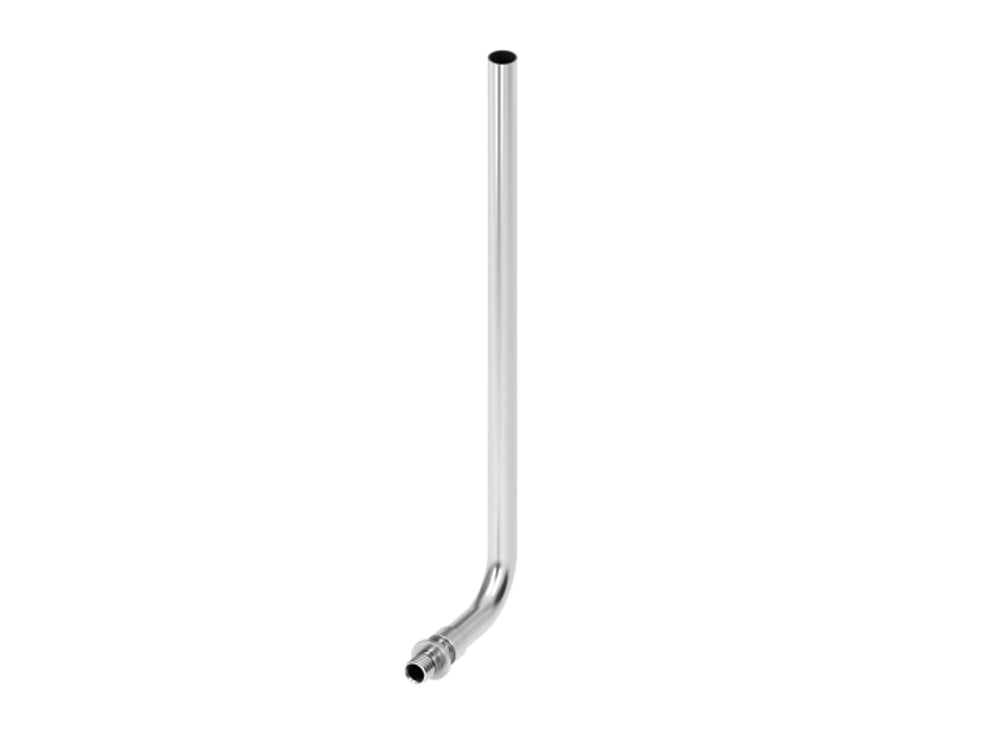 TECE TECEflex HK-Montagewinkel 15 mm Dimension 16, Länge 1100 mm, CU vernickelt, 714516