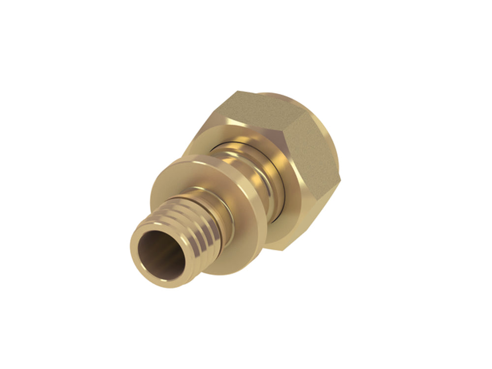 TECE TECEflex Verschraubung, flachdichtend Dimension 32 x 1 1/4, Siliziumbronze, 717607
