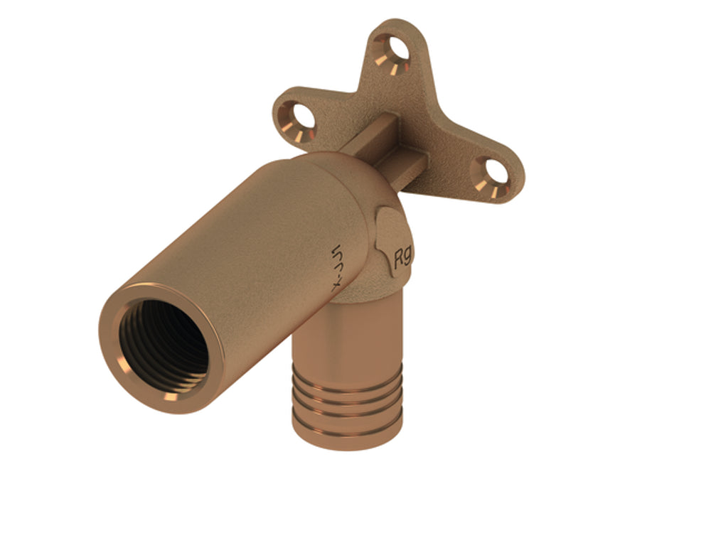 TECE TECElogo-Push Universal-Wandscheibe lang, Dimension 20 x Rp 1/2, Rotguss/Si-Bronze, 8723008