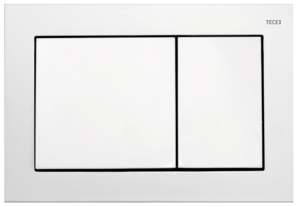 TECE TECEbase WC-Betätigungsplatte für Zweimengentechnik, 9240700