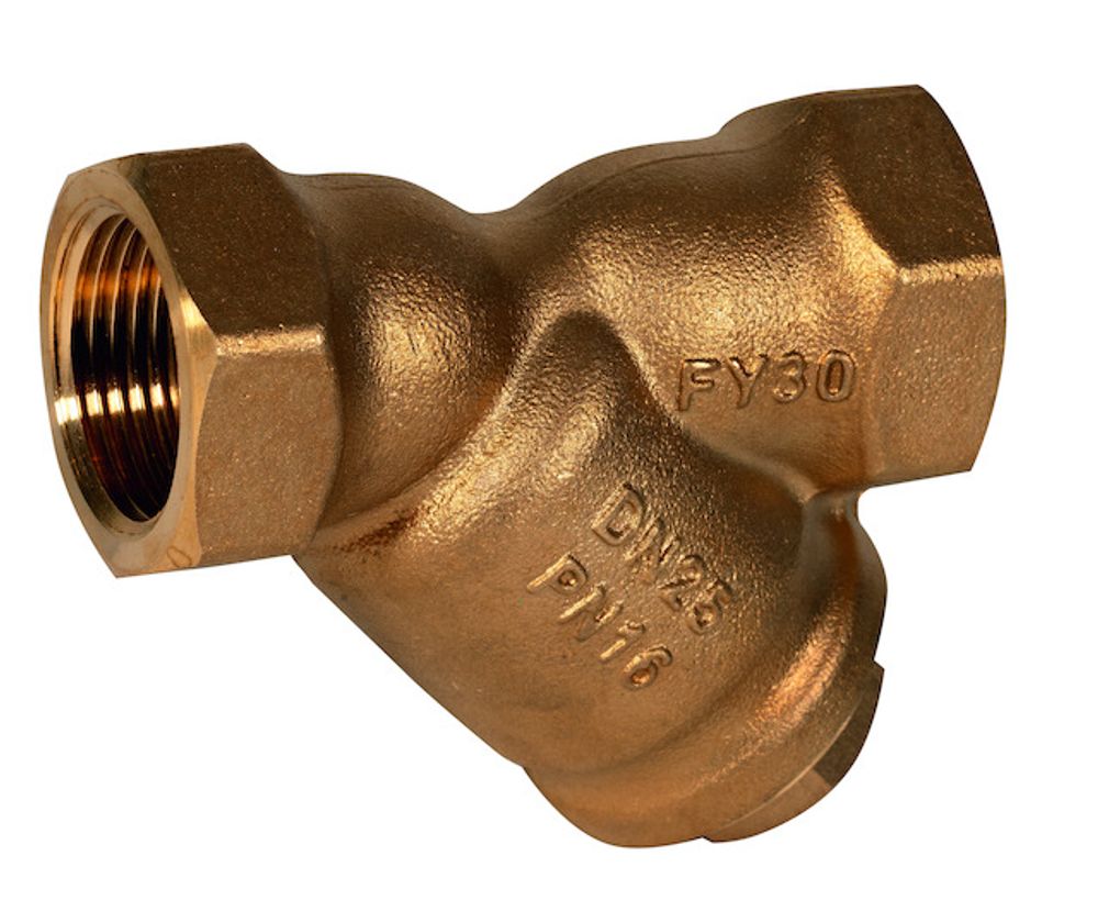 Resideo Schmutzfänger FY30 Messing Ausführung A, 1 ", FY30-1A