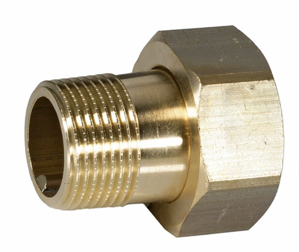 Resideo Anschlussverschraubung VST06 Messing bleifrei, LFA 3/4", VST06-3/4LFA