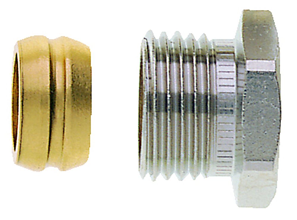 Heimeier Klemmverschraubung 1/2" x 15mm verzinkt, 220115351