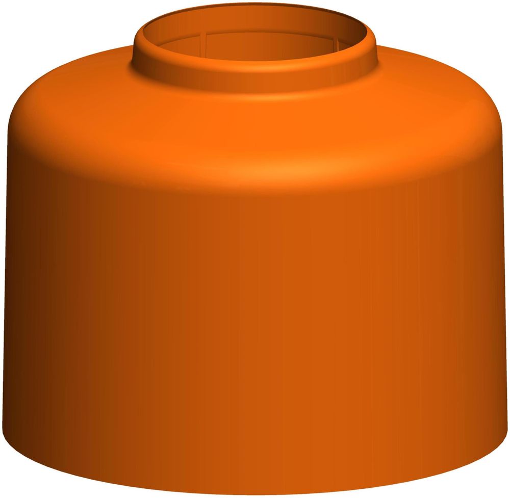 ATEC Haubentop DN 60 rot , 160366