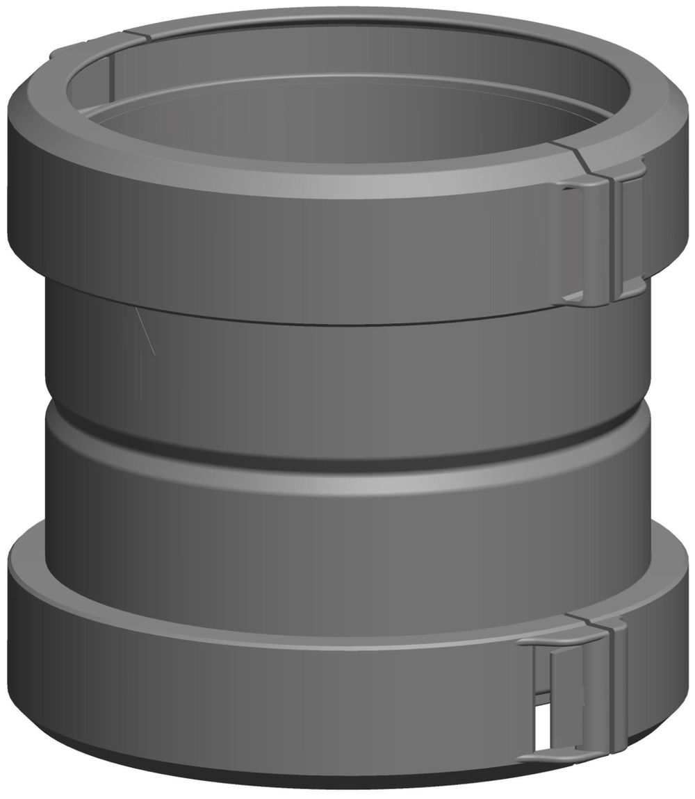 ATEC Kupplung DN 160 für flexible Rohre , 6351