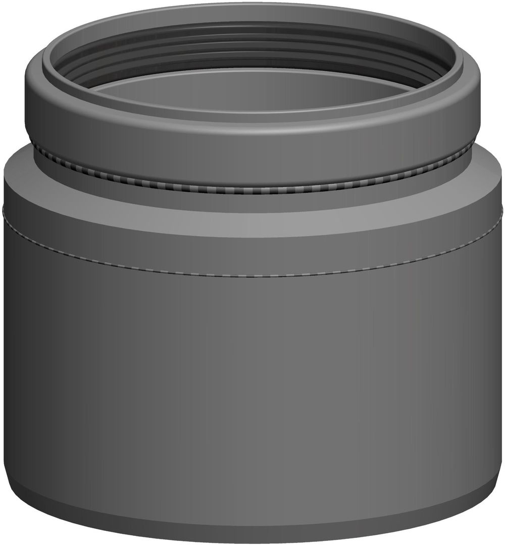 ATEC Reduktion D 125/ DN 100 zentrisch , 2102