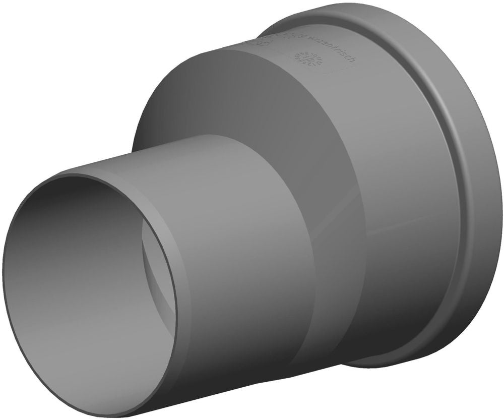 ATEC Erweiterung D 80 - DN 100 exzentr. , 1166