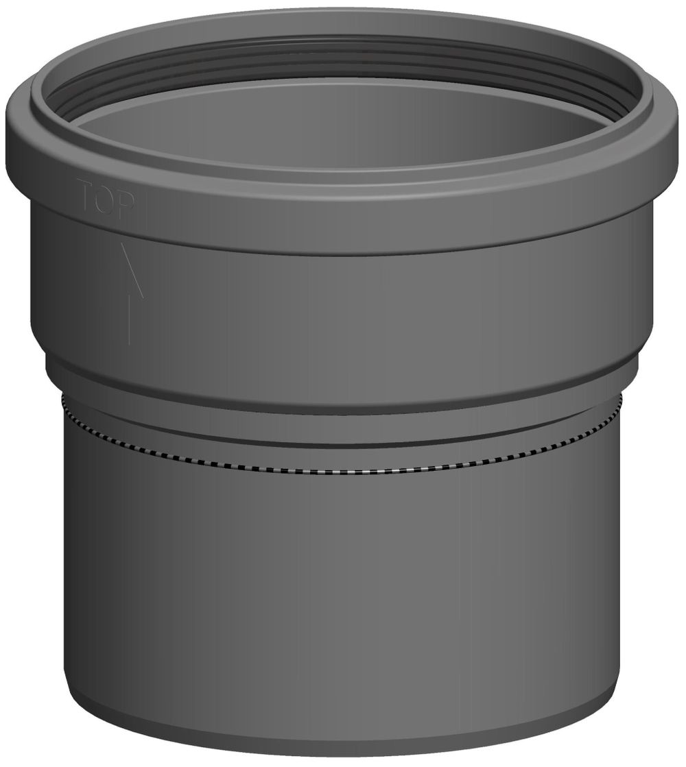 ATEC Erweiterung D150-DN160 zentrisch , 6117