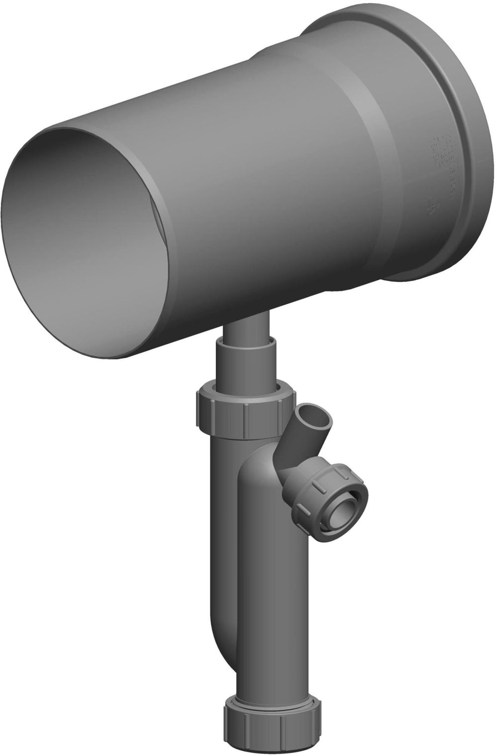 ATEC Kondensatablauf mit Siphon DN 125 bis 1000 Pa Überdruck geeignet, 4348