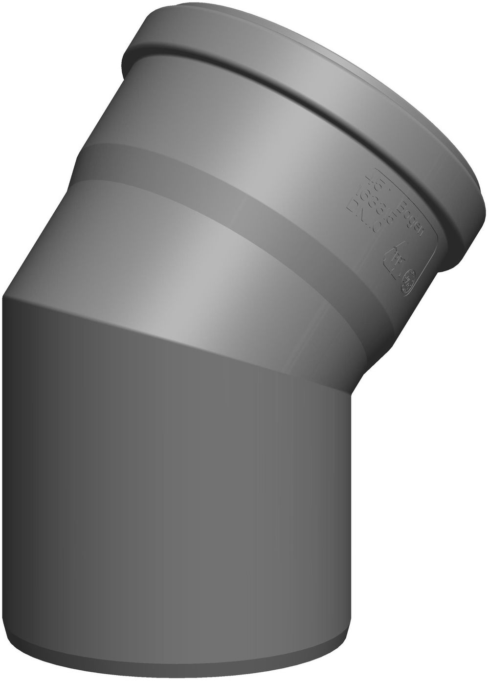 ATEC Bogen 45 Grad DN 110 , 3315