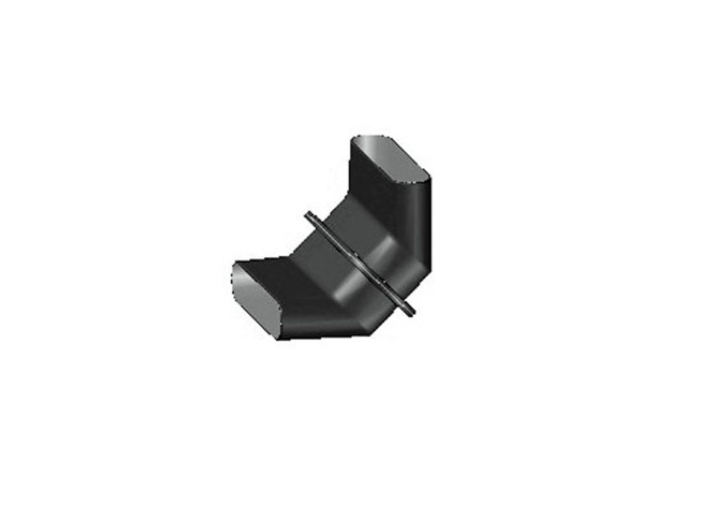 Pluggit Bogen oben, 90° für PK200, BO090-200