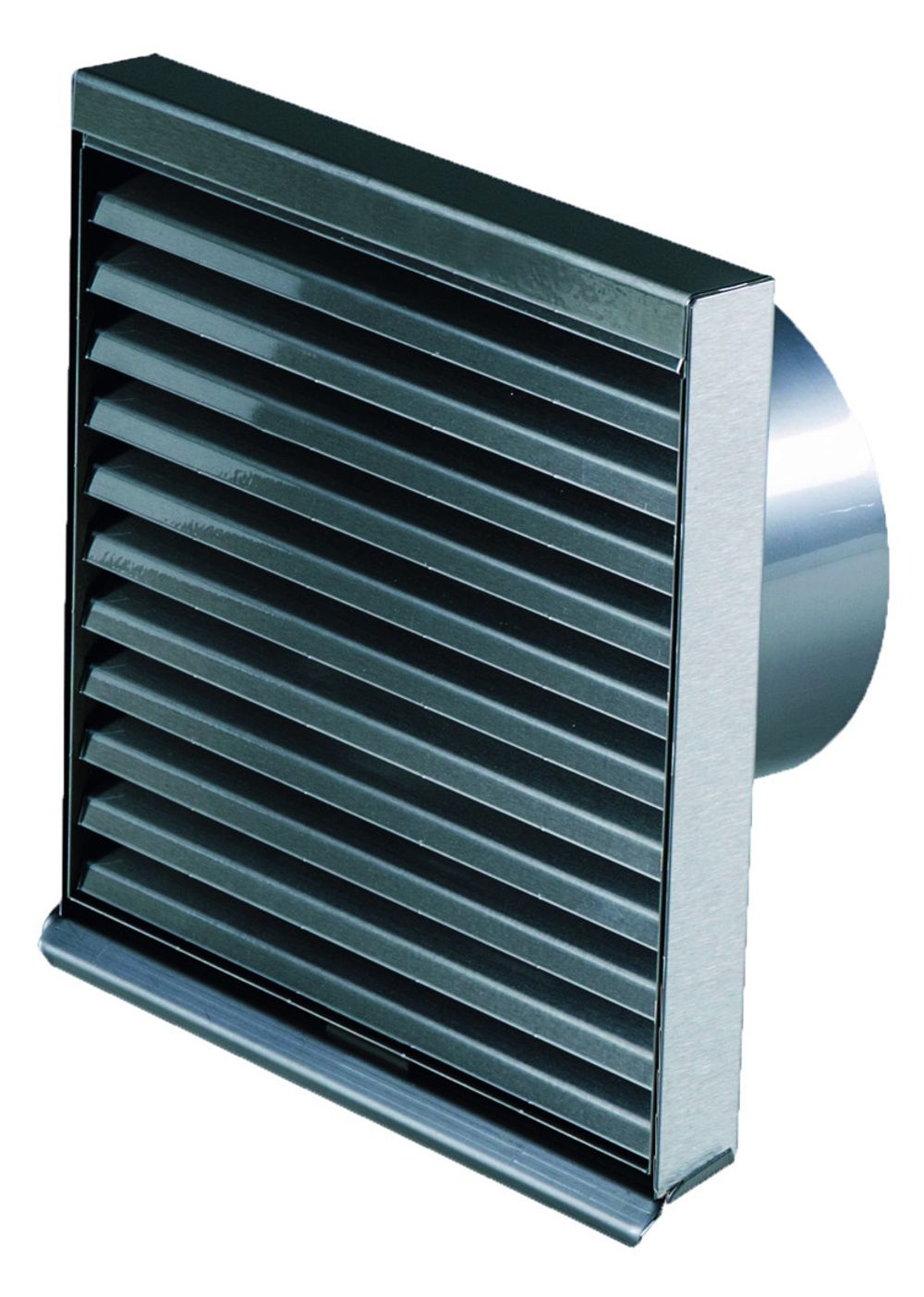 Pluggit Wetterschutzgitter DN150, einfach, Edelstahl, WSG150-1