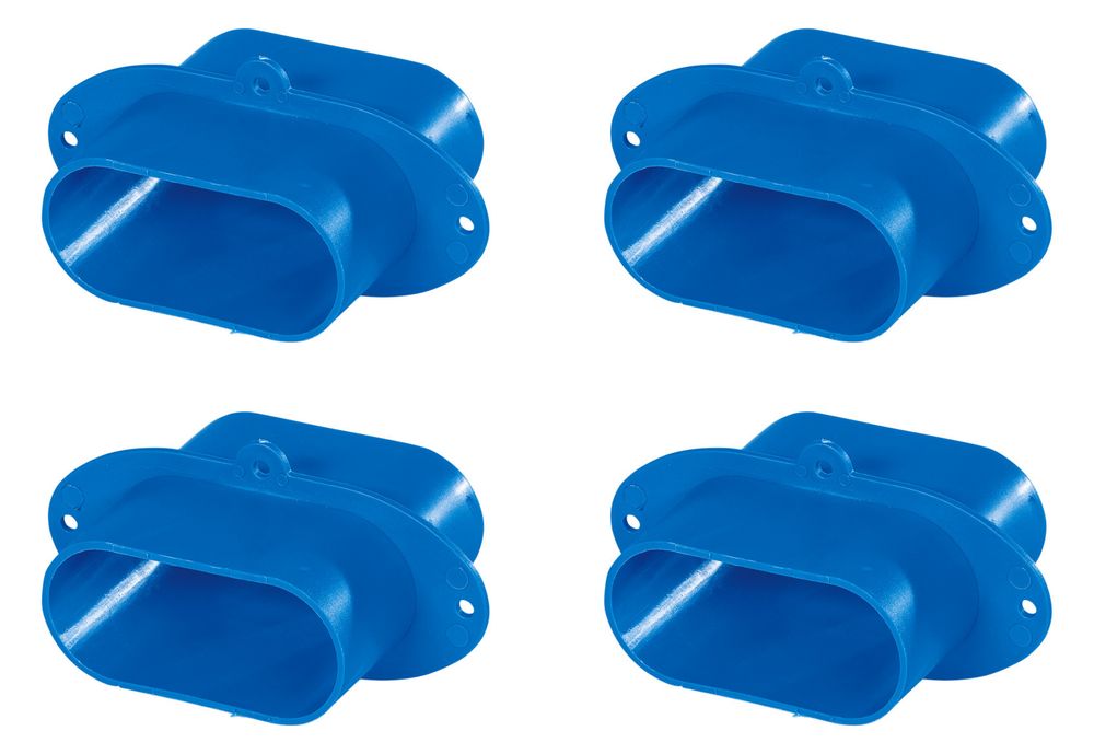 Pluggit PluggPlan - Verbinder der PP-C Channel-Luftverteilung, PP-UA-4