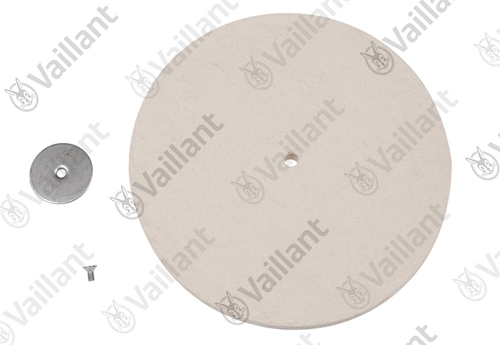VAILLANT Isolierplatte, 10 mm + Mutter/Scheibe VAS 106/3 u.w. Vaillant-Nr. , 210779