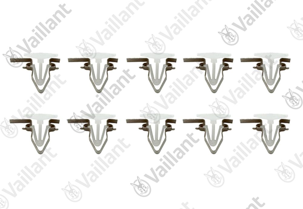 VAILLANT Klammer, (x10) VC 104/3-E u.w. Vaillant-Nr. , 219619