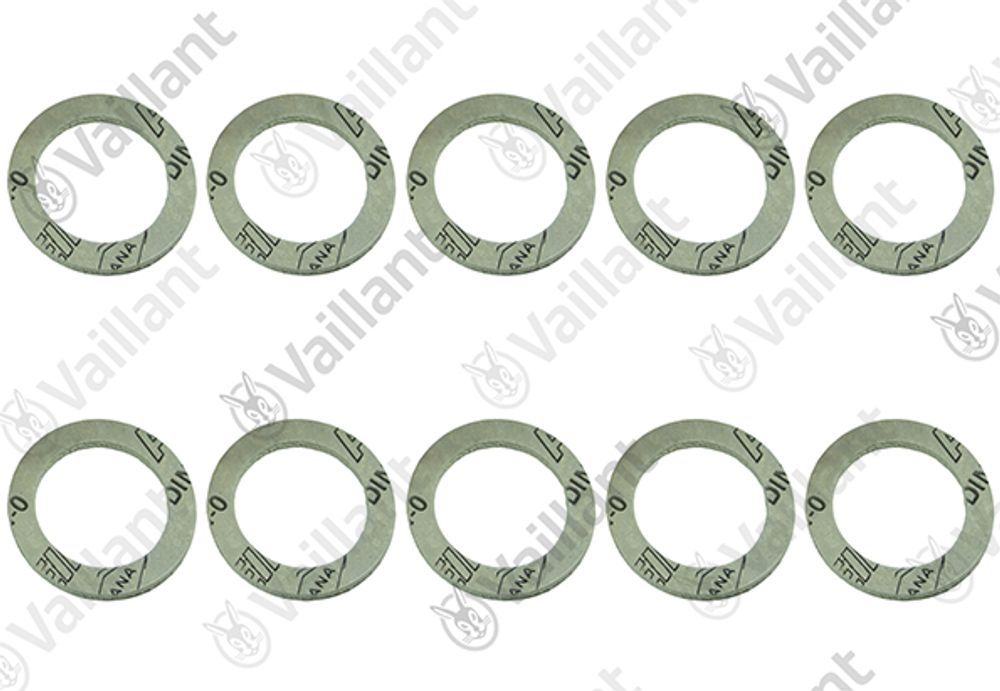 VAILLANT Rechteckdichtring, (x10) Anschlussset versoTHERM 0010023866, u.w. Vaillant-Nr. , 981254