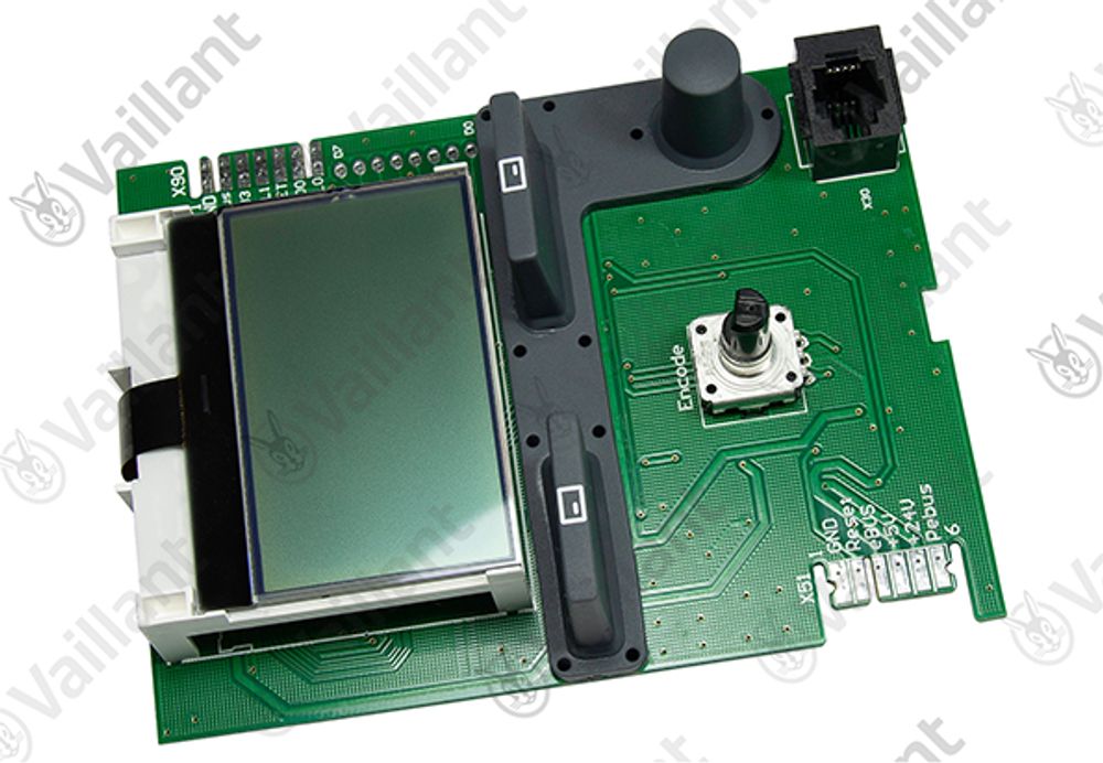 VAILLANT Display VE 12/14 EU I u.w. Vaillant-Nr. , 0010026202
