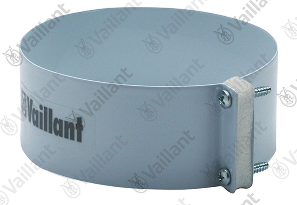 VAILLANT Schelle, DN 100 x 40 0010038138 Adapter 60/100 an 63/96 Vaillant-Nr. , 0010028410