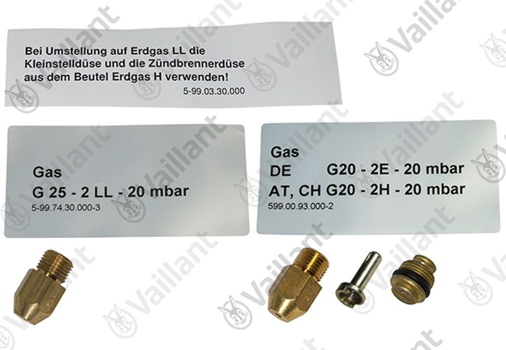 VAILLANT Umstellsatz VGR 70/3 X u.w. Vaillant-Nr. , 0010042273