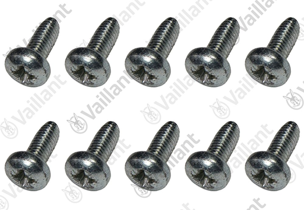 VAILLANT Schraube, (x10) VAS 106/3, u.w. Vaillant-Nr. , 0010047518