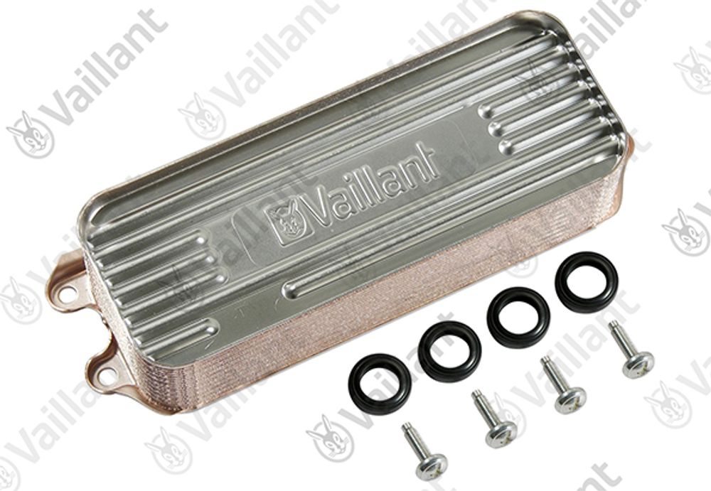 VAILLANT Wärmetauscher BW, 19 Platten VCI 196+246/3-5 (R3,5) u.w. Vaillant-Nr. , 0020038572