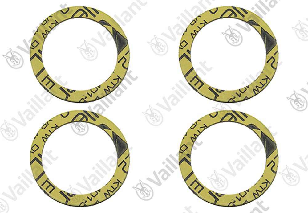 VAILLANT Rechteckdichtring, 1 1/2, Set a 4 St. VWF 58+88+118/4 u.w. Vaillant-Nr. , 0020038759