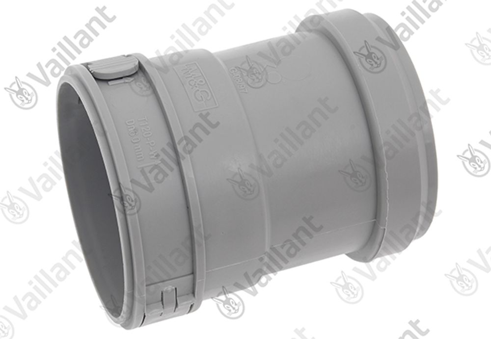VAILLANT Anschlussstück, mit Muffe Anschluss an flex. System DN 60 Vaillant-Nr. , 0020083084