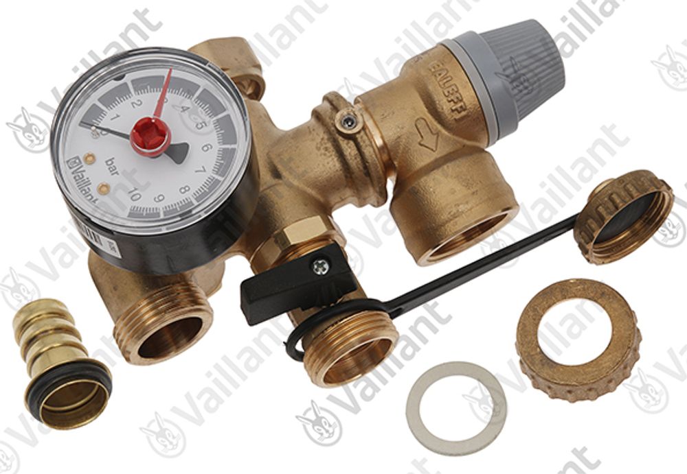 VAILLANT Sicherheitsventil, Sicherheitsgruppe VPM 20/2 S, 60/2 S u.w. Vaillant-Nr. , 0020085136