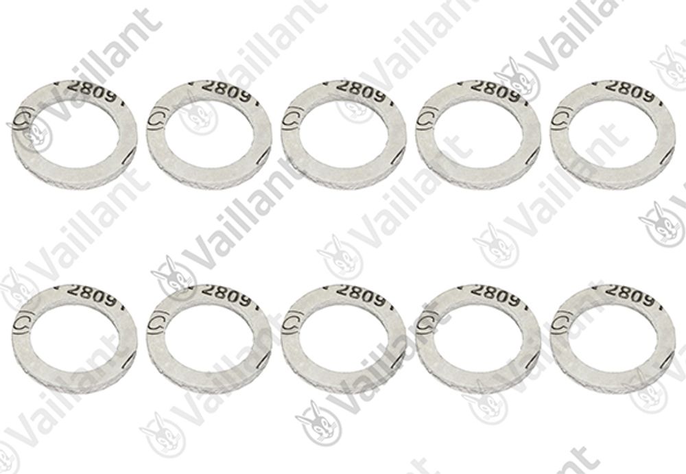VAILLANT Rechteckdichtring, (x10) Solarstation, u.w. Vaillant-Nr. , 0020162577