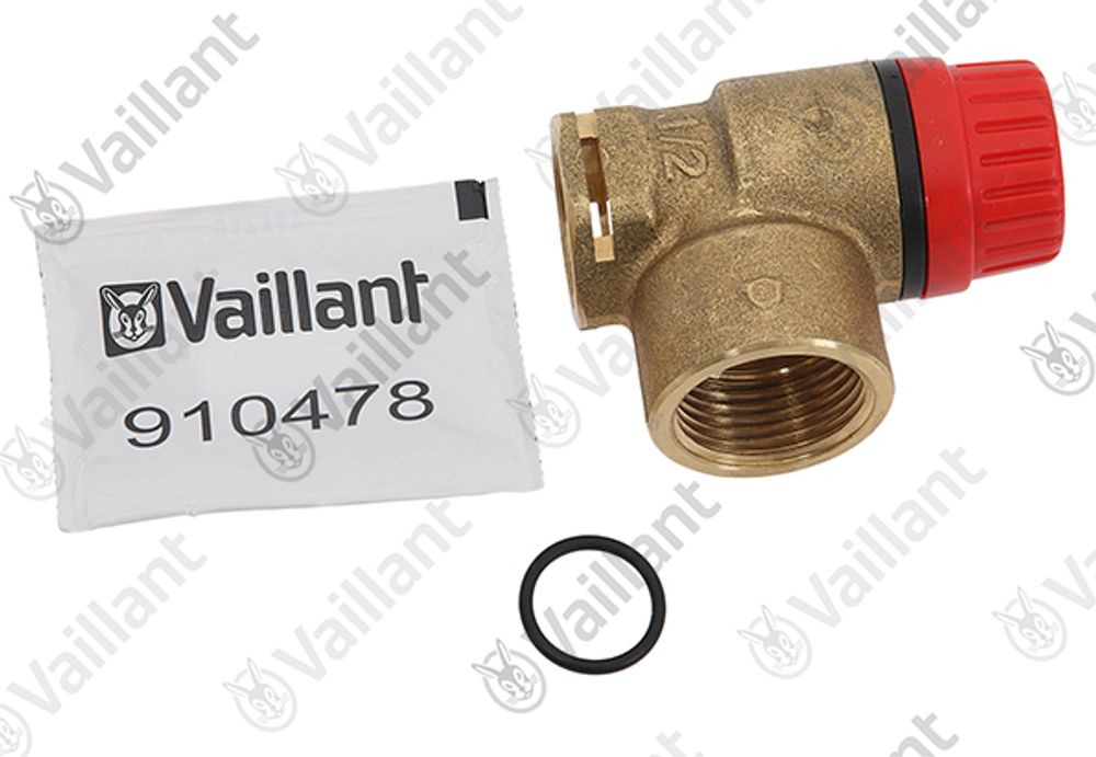 VAILLANT Sicherheitsventil Decoupling module 3-8 kW, 10-15 kW u.w. Vaillant-Nr. , 0020166543