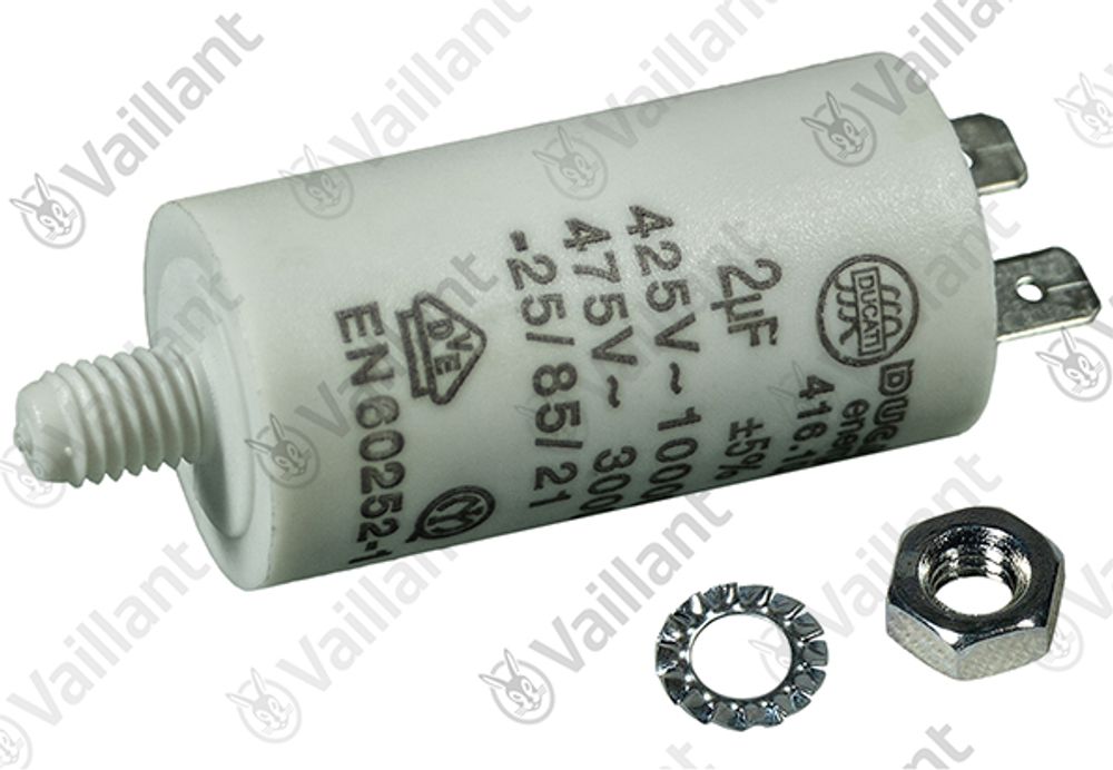 VAILLANT Kondensator 2uF VWL B 200+270/5, BM 200+270/5 u.w. Vaillant-Nr. , 0020185057
