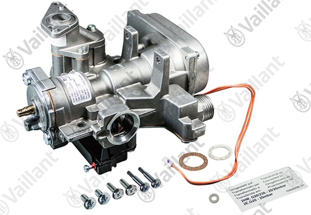 VAILLANT Gasarmatur, 2H-2L MAG 11-0/1 GX u.w. Vaillant-Nr. , 0020206107