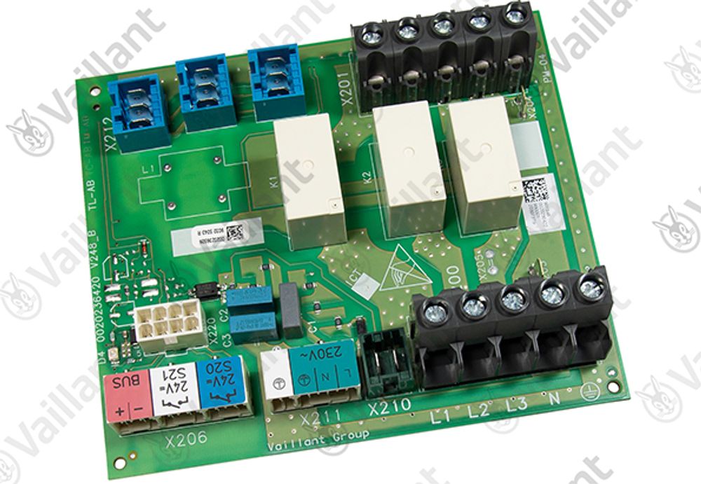 VAILLANT Leiterplatte, installer board 3PH VWL 105+125/5 AS S2 u.w. Vaillant-Nr. , 0020233814