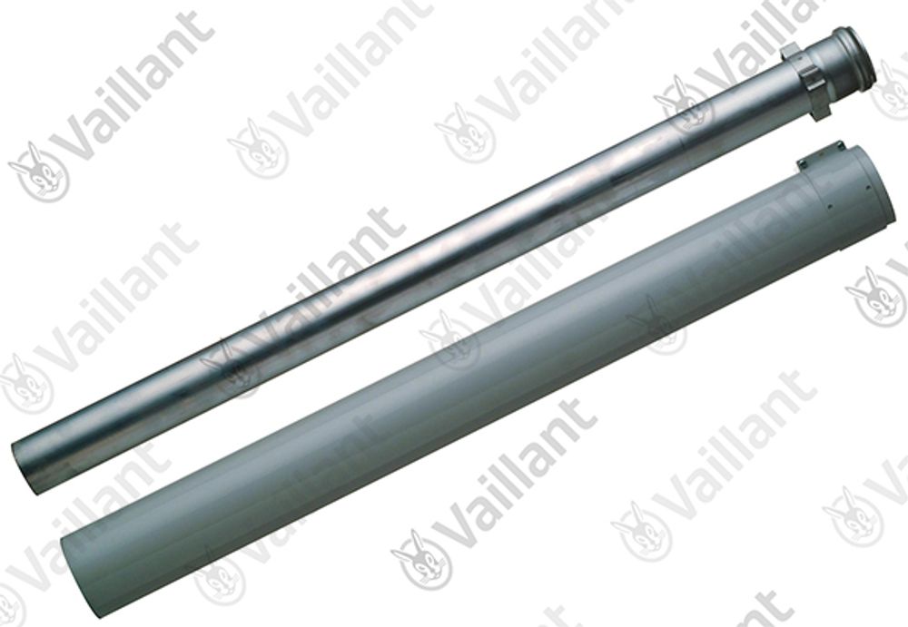 VAILLANT Verlängerungsrohr, 1,0 m 63/96 AL 0010038138 Adapter 60/100 an 63/96 u.w. Vaillant-Nr. , 085030