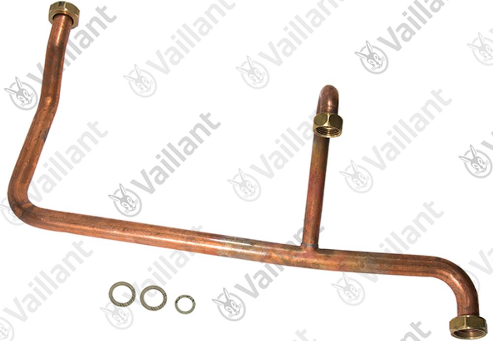 VAILLANT Rohr, HR/Abzweig Überströmv. VSC 126+196-C 140/150 R1 u.w. Vaillant-Nr. , 094041
