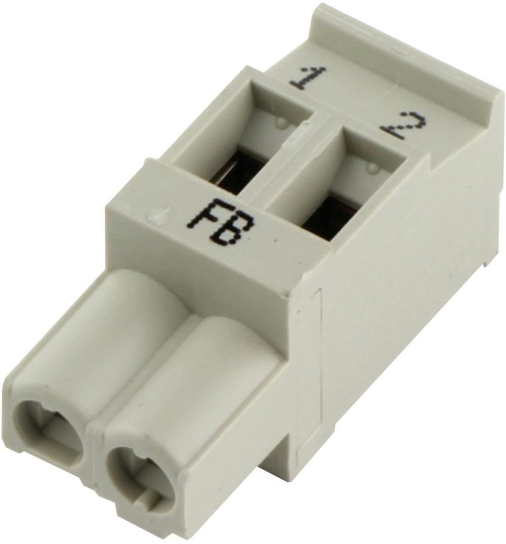 BOSCH Anschlussklemme 2-pol FB grau everp, 7747023714