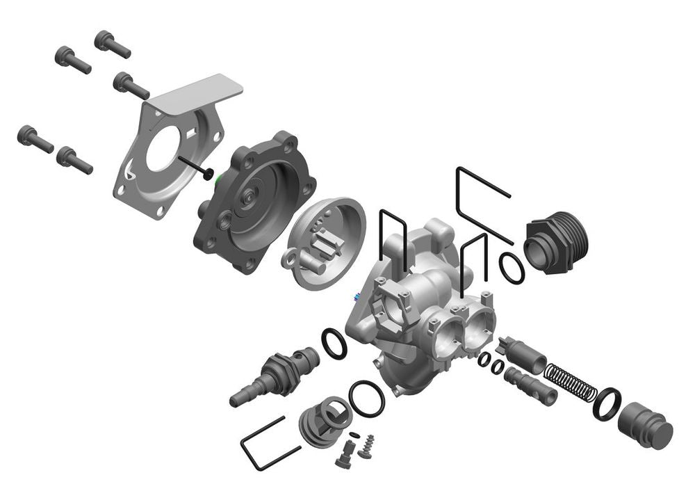 BOSCH Wasserarmatur (Oval-Membran) (schwarz), 8738728064