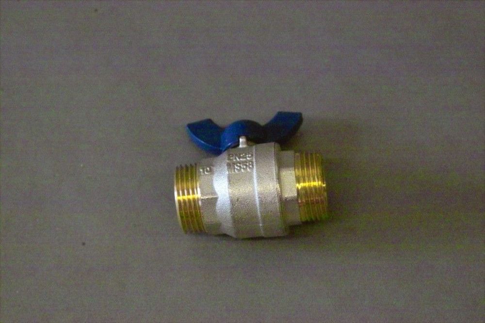 BRÖTJE Kugelhahn 1 Zoll blau PGM SPZ, 803229