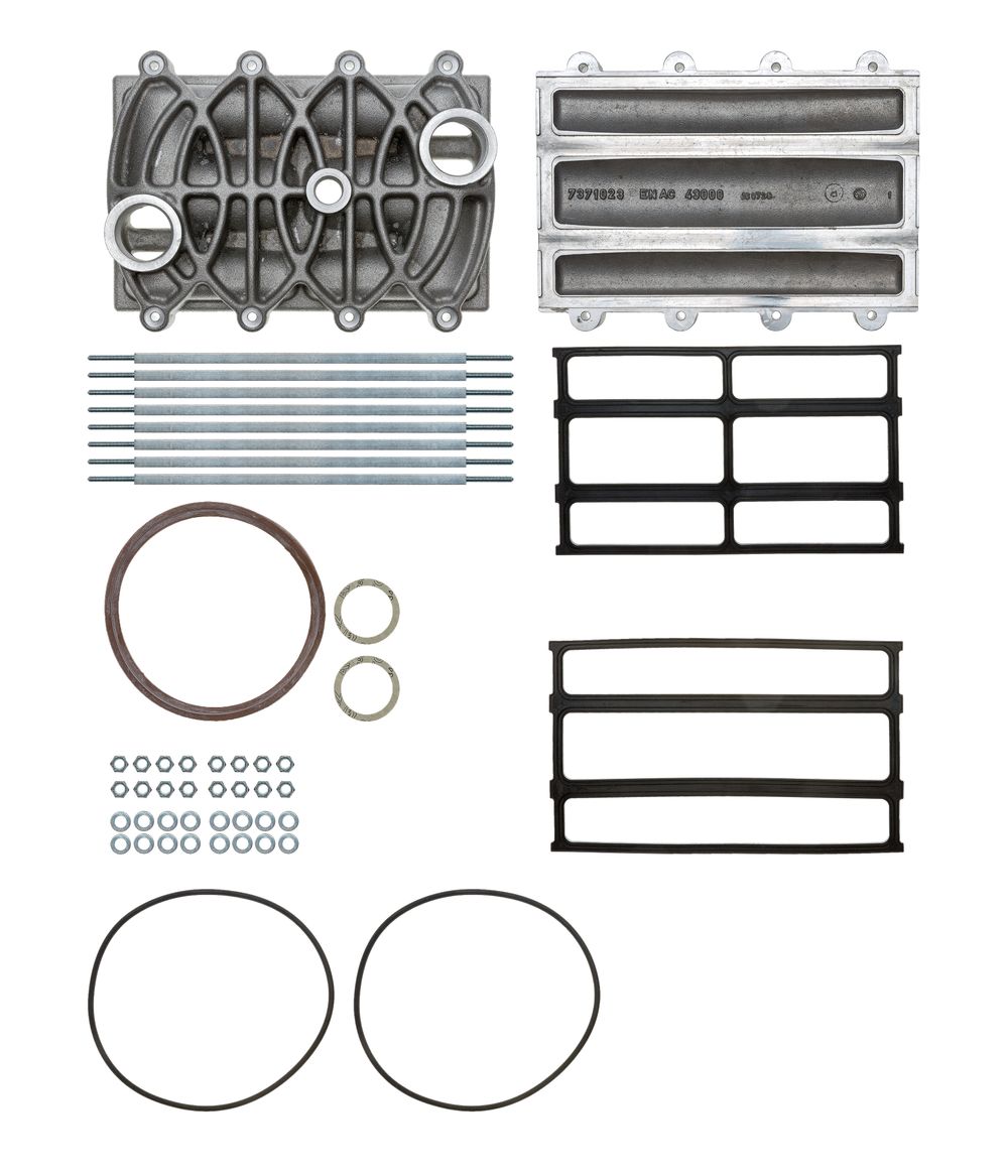 BRÖTJE Flansch-Set Carbon WT BOB 32/40 mit Dichtungen, 7668737