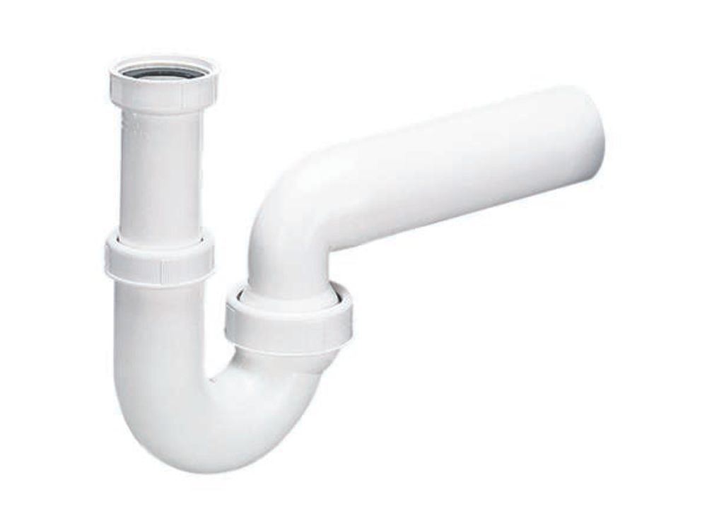 DALLMER Röhren-Siphon 100/0, 1 1/2" x DN 40/DN 50, 010230