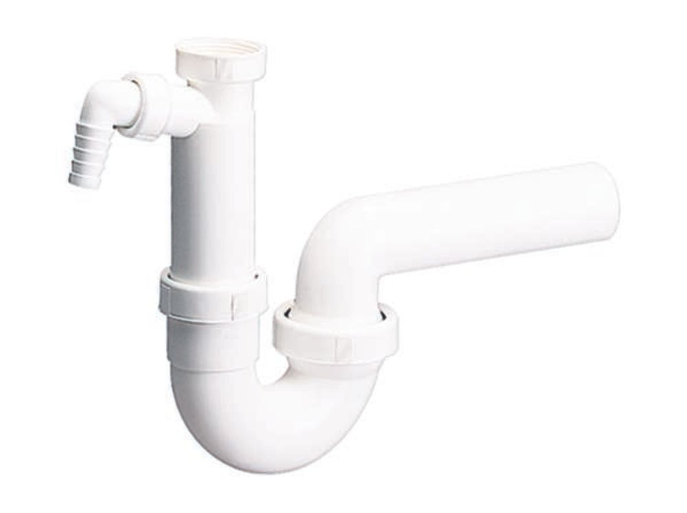 DALLMER Röhren-Siphon 100/1, 1 1/2" x DN 40/DN 50, 020239