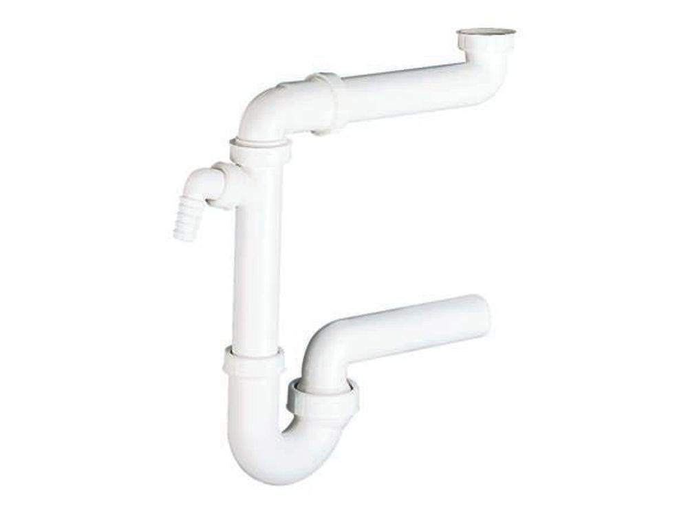 DALLMER Raumspar-Siphon 121 SL, 1 1/2" x DN 50, 040220